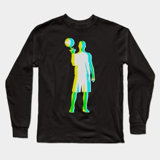 Basketball Graphique  Basket-ball Cadeau Basketball Long Sleeve T-Shirt